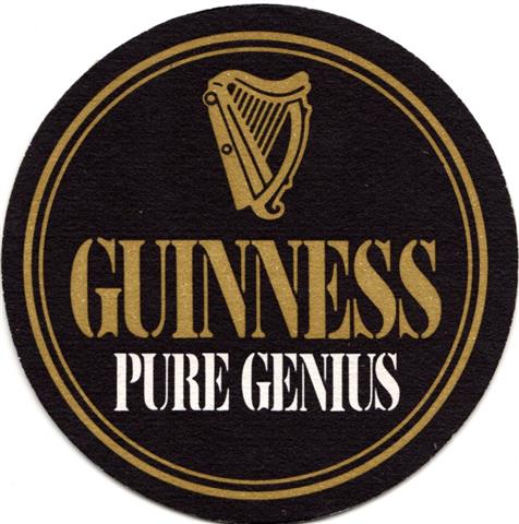 dublin l-irl guinness guinness rund 6ab (220-pure genius)